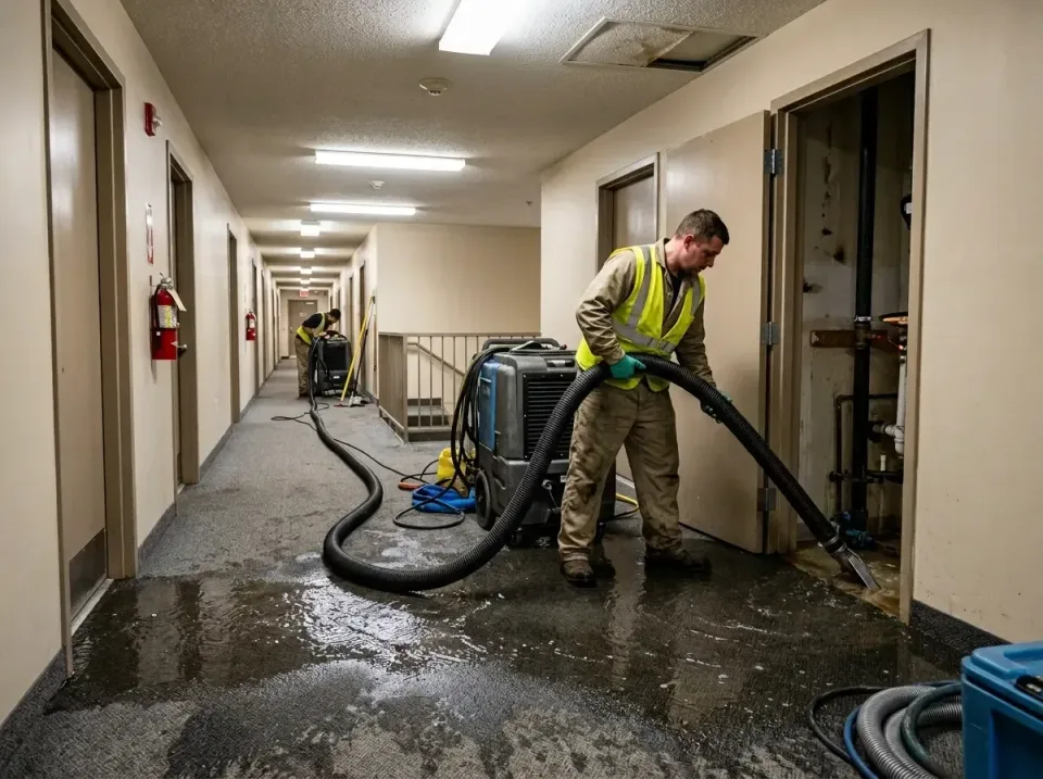 multi-unit-apartment-hallway-f-005 — frequently asked questions, Emergency Burst Pipe Water Extraction & Removal in Forest P…